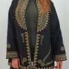 Sacou Pardesiu brodat cu motive traditionale