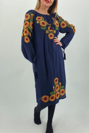 Rochie Traditionala Floarea Soarelui 3