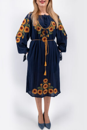 Rochie Traditionala Floarea Soarelui 17