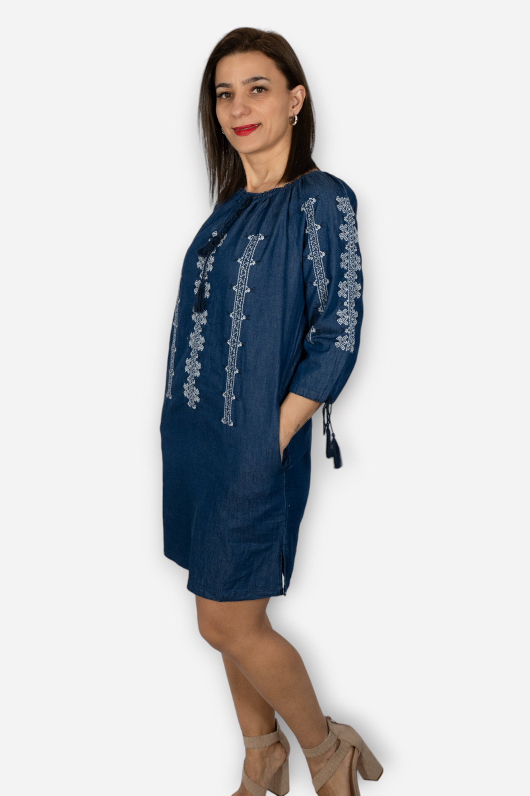 Rochie Stilizata Denim Rochie Stilizata Denim