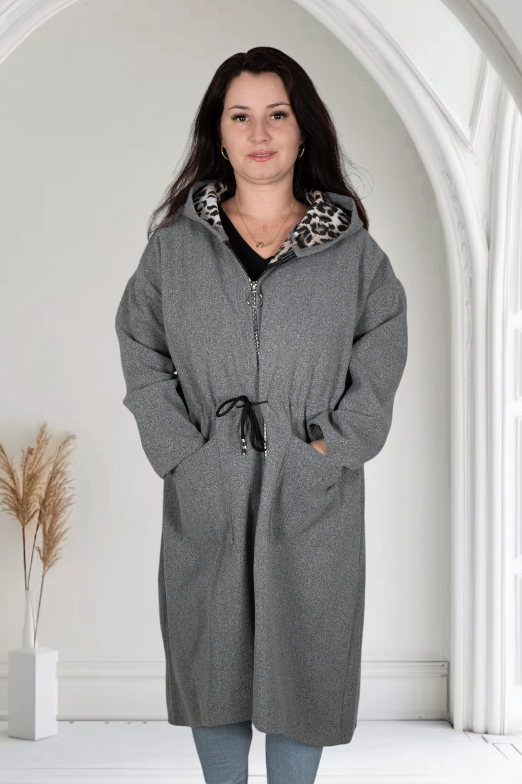 Cardigan Mia cu gluga 28 Cardigan Mia cu gluga 28