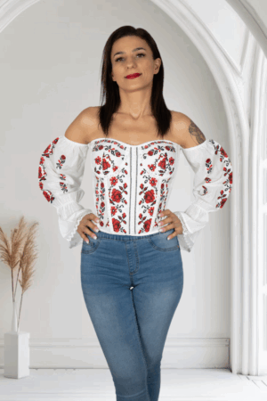 Corset cu motive traditionale