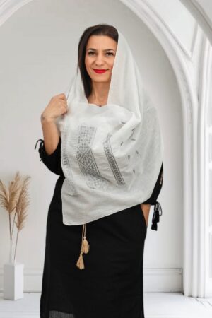 Marama cu broderie 21