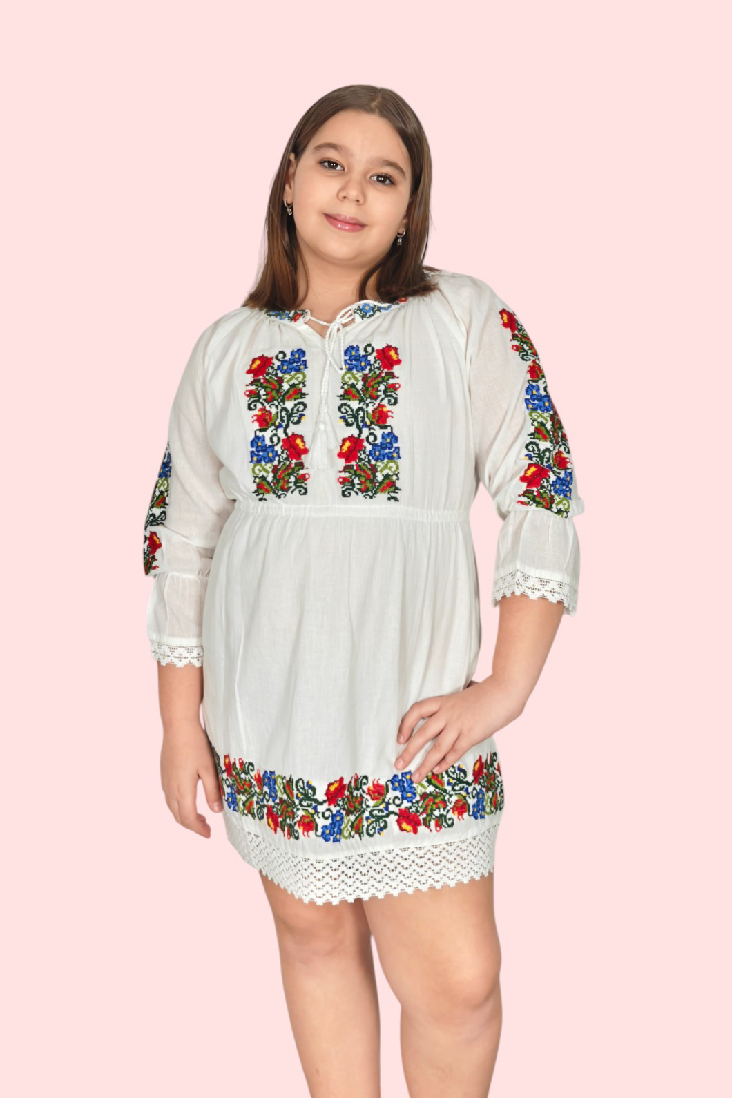 Rochie traditionala fetite Fatima Rochie traditionala fetite Fatima