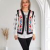 Vesta brodata traditional Dorina